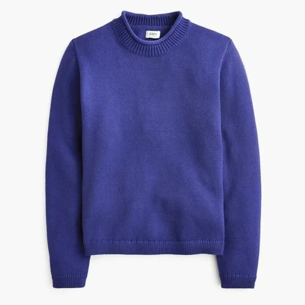 J.Crew M Classic mockneck sweater